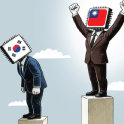 Taiwan set to widen income lead over Korea