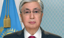 Kazakh president urges Ukraine ceasefire