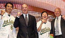 Park Chan-ho becomes Athletics co-owner