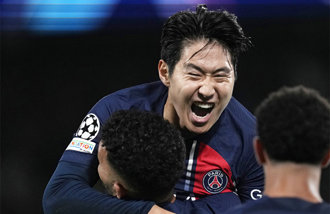 Lee Kang-in scores first goal in Champions League