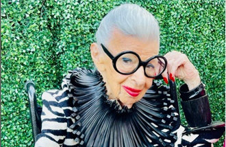American fashion icon Iris Apfel dies at 102