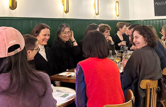 Han Kang celebrates Nobel win with editors over lunch