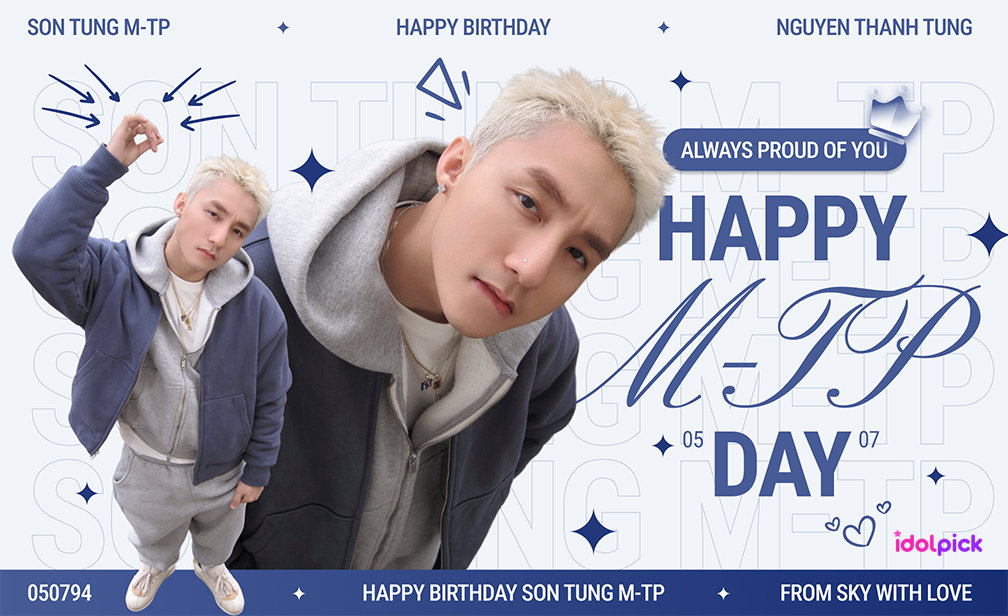 🥳Happy birthday to Son Tung M-TP