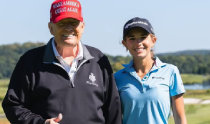 トランプ氏の孫娘、カイがＬＰＧＡデビュー　「おじいちゃんが『緊張せず落ち着いて』と助言」