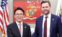 金民錫首相「原子力潜水艦合意の履行を」　バンス米副大統領「非関税障壁で意思疎通を」