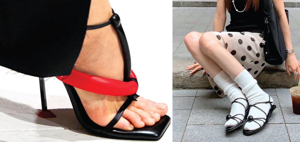 Welcome Back! Skinny Strap Sandals