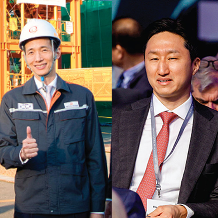 HD현대 정기선 & 한화 김동관