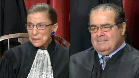 2 US justices who were buddies beyond the bench