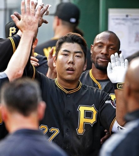 Kang Jung-ho makes two-day consecutive homers