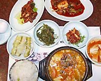 Uncurdled bean curd at LA Korea Town