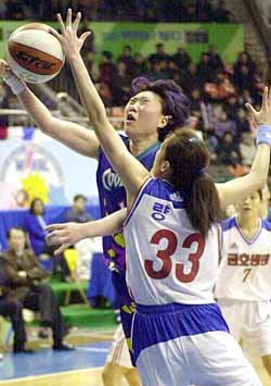 Chung Sun-Min records triple double