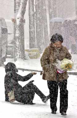 Heaviest snowfall in 32 years