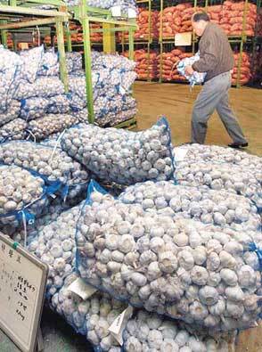 400 Tons in Leftover from Last Year`s Garlic Imports from China