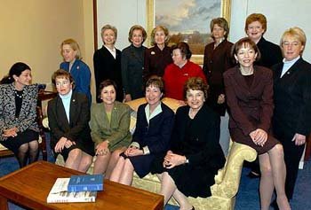 US Female Senators Gathered All Together