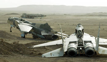 Plundered Iraqi Fighters