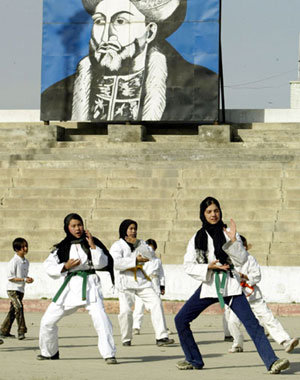 Martial Arts Girls in Afghanistan