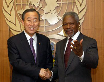 UN Secretary General Baton Pass