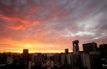 Morning Glow in Seoul