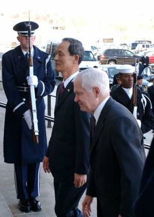 Korean and U.S Defense Chiefs