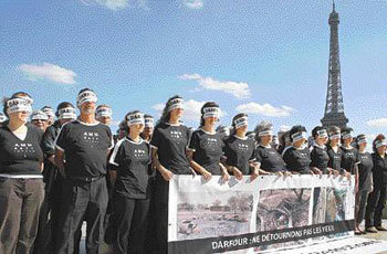 Dont Turn Blind Eye on Darfur