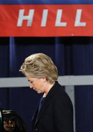 Hillary Clinton Defeated