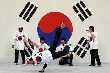 B-boy in Taegeukgi