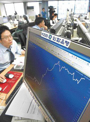 Tense Forex Dealers
