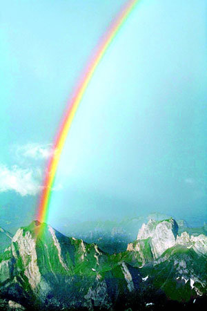 Rainbow in Switzerland