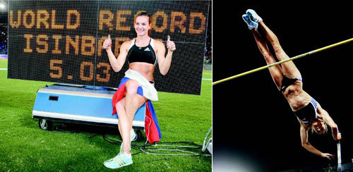 Isinbayeva Vaults Into Sky Again