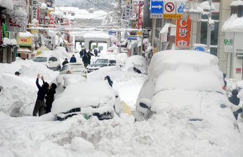 Heaviest snow in a century