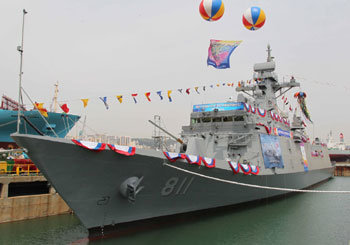 Frigate Incheon launched