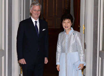 Meeting with Belgian king