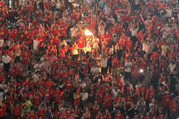 Red Devils at the heart of Seoul