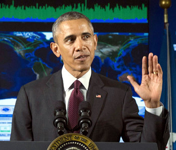 Obama vows to judge N.K. in full force for hacking