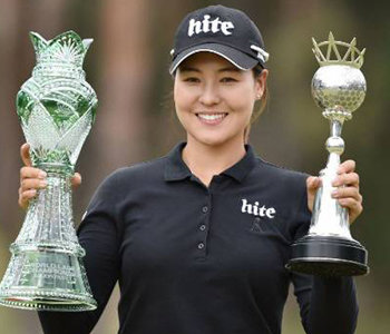 Chun In-gee wins World Ladies Championship Salonpas Cup