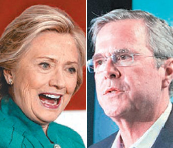 Hillary`s `maternal instinct` or Jeb`s `new Bush`