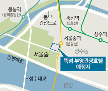 Ttukseom to house a five-star hotel