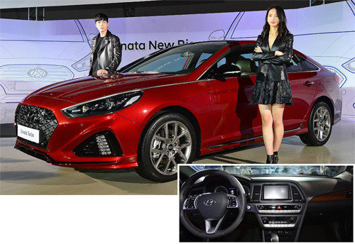 날렵하고 안전하게...신형 쏘나타, 중형차 명예회복 벼른다