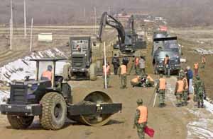 경의선 공사 재개