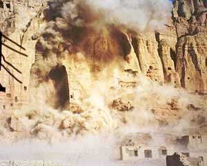 바미안 불상 끝내 파괴됐다