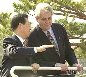 한국-체코 정상회담