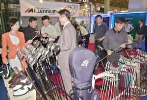 골프용품 한자리에