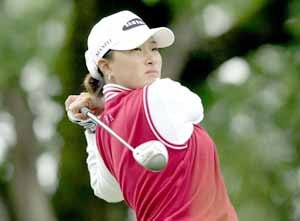 [LPGA] 박세리, 2라운드 단독선두