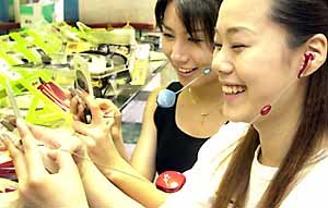 톡톡튀는 핸즈프리 인기