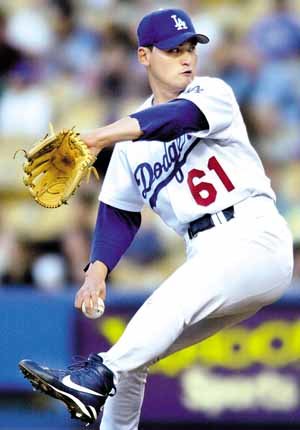 박찬호 올 첫 완봉승