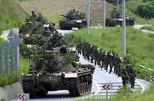 화랑부대 기동 훈련