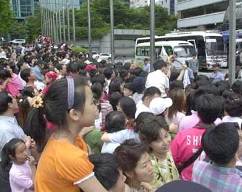 우리 선수들 얼굴이라도 한번