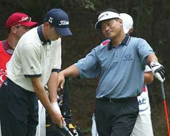 샛별vs 탱크 장타 대결