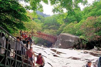 불붙는 설악산 단풍