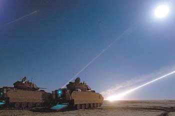 쿠웨이트 미군 야간훈련